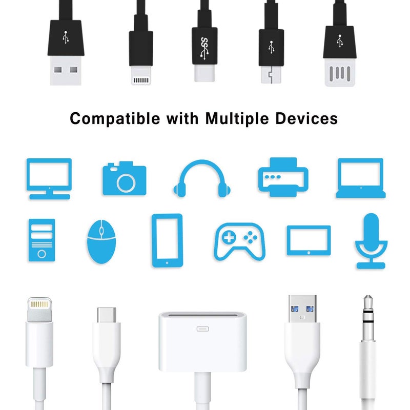 Rancco Cable Protector/Wire Repair/Pets Chew Cable Protector/Headphone Saver, 8 Pc Spiral Cable Strain Relief Cable Wrap Tube Charger Cord Sleeve, USB Date Cable Saver[3.9ft/pc] - Image 3